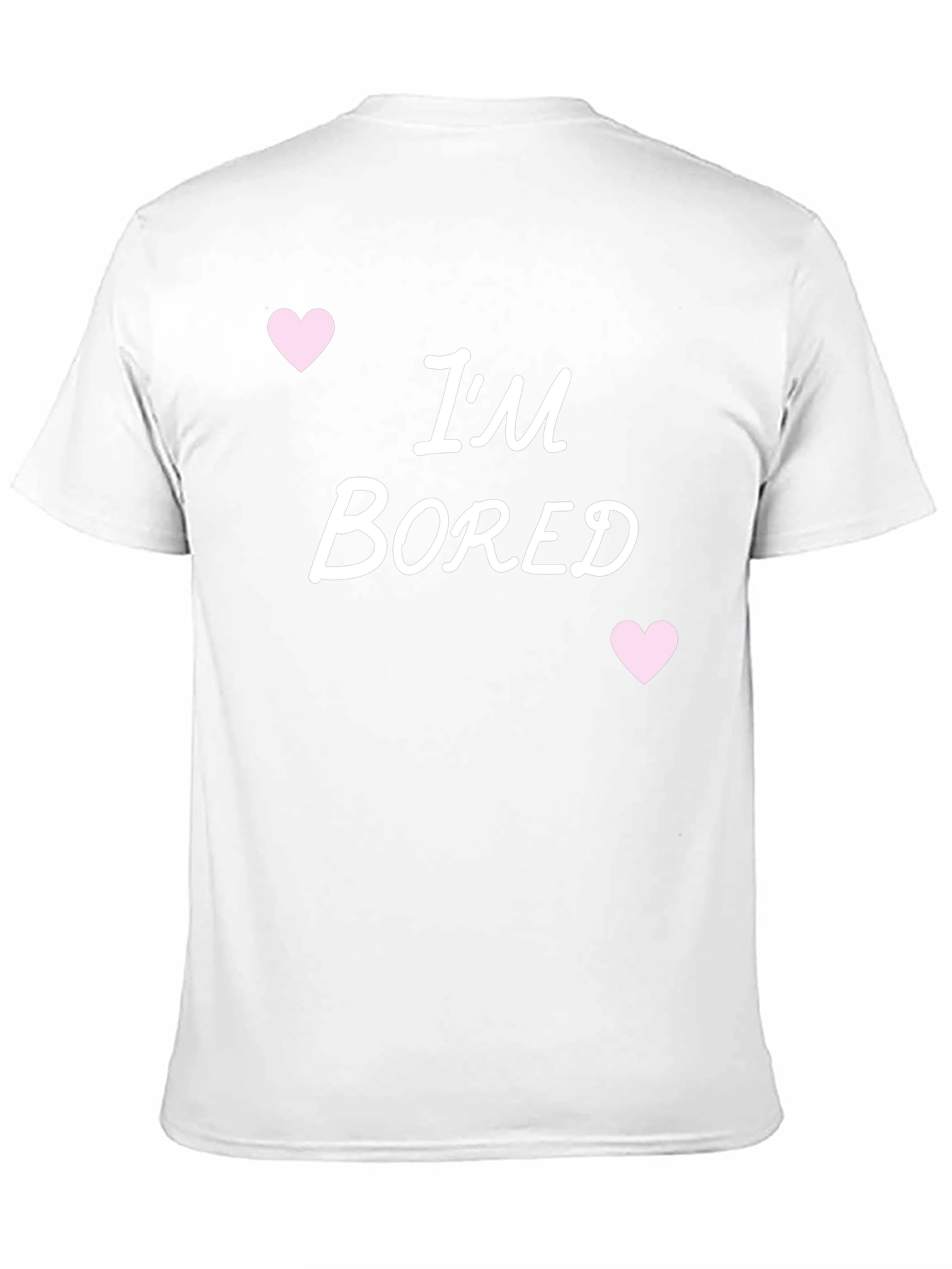 Im Bored Graphic Tee - Casual Comfort
