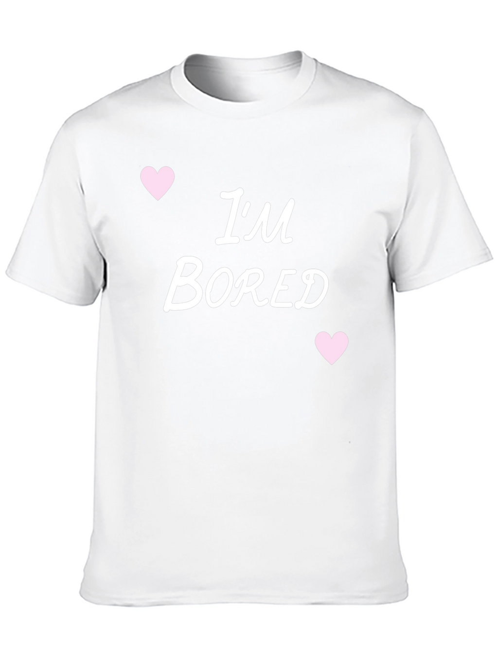 Im Bored Graphic Tee - Casual Comfort