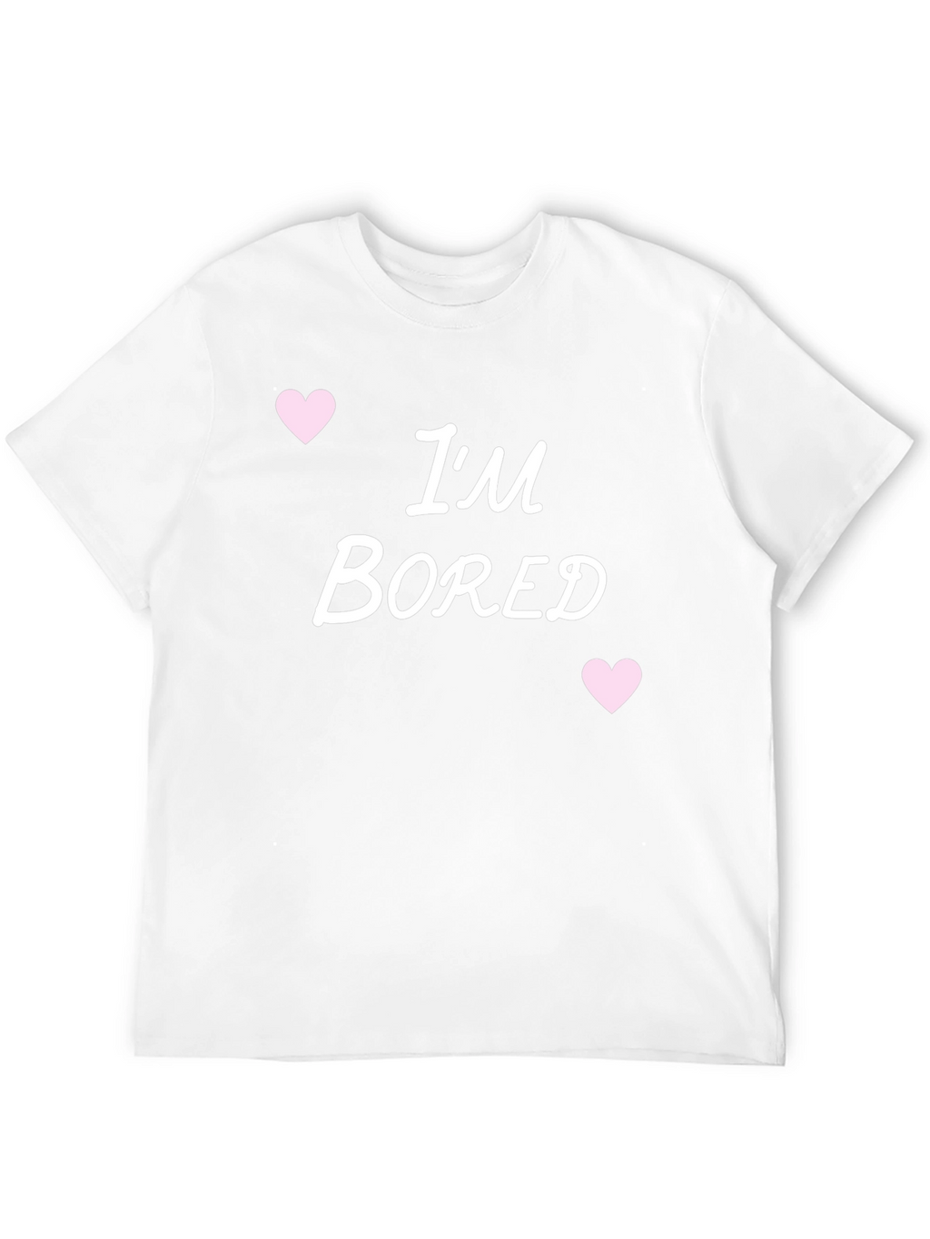 Im Bored Graphic Tee - Casual Comfort