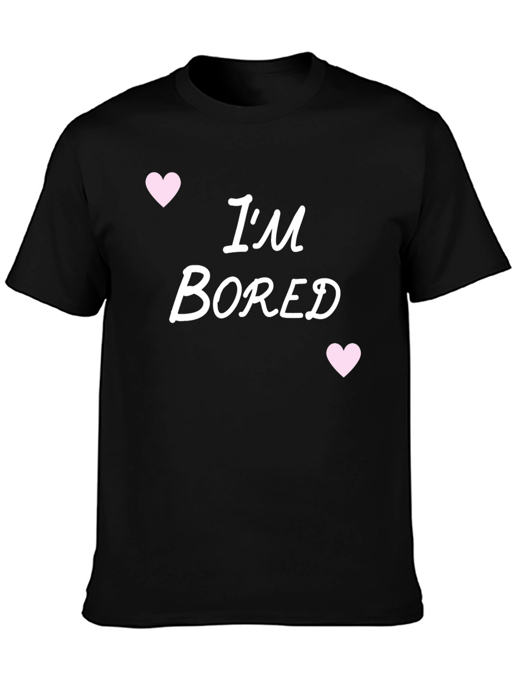 Im Bored Graphic Tee - Casual Comfort