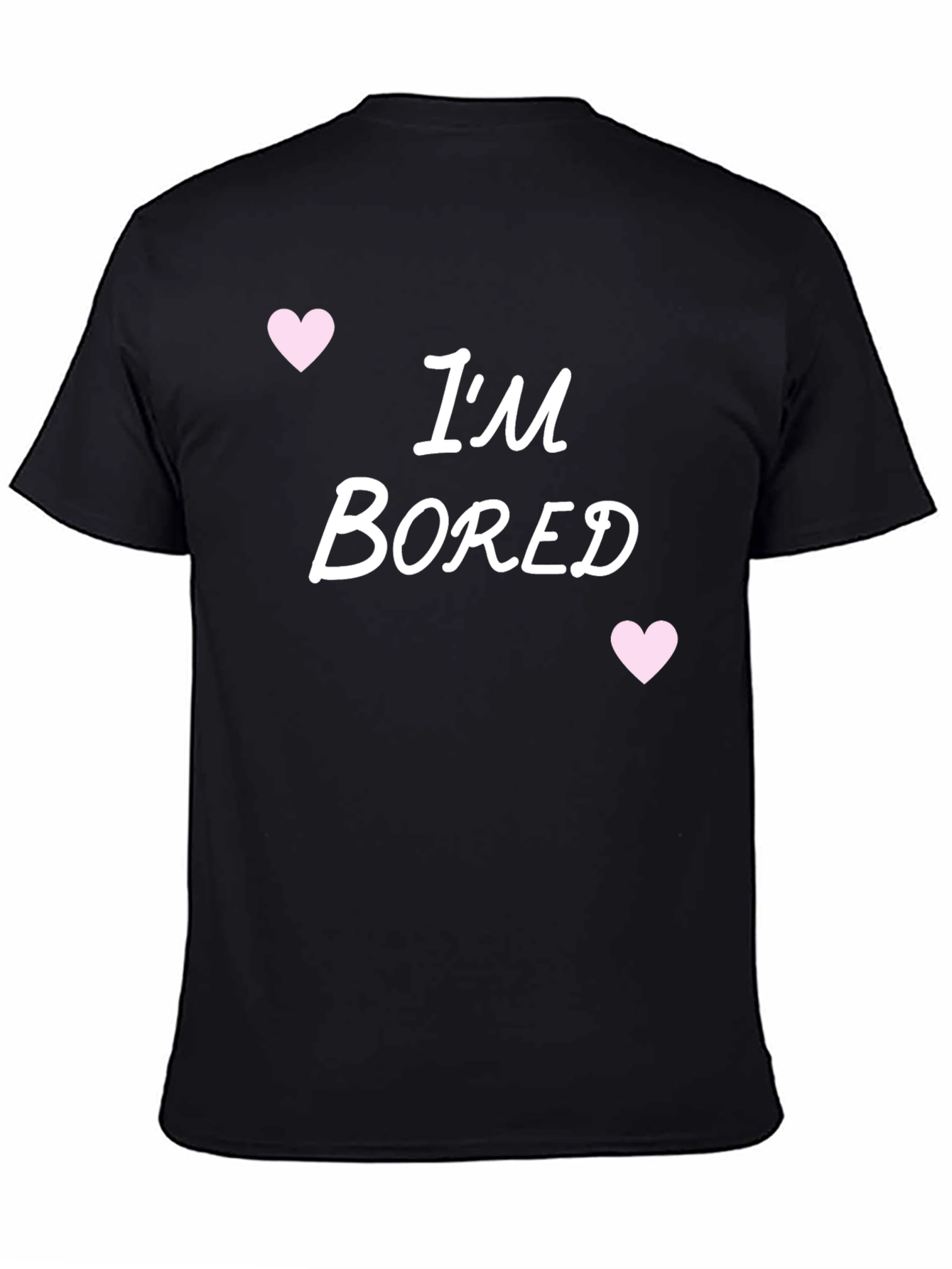 Im Bored Graphic Tee - Casual Comfort