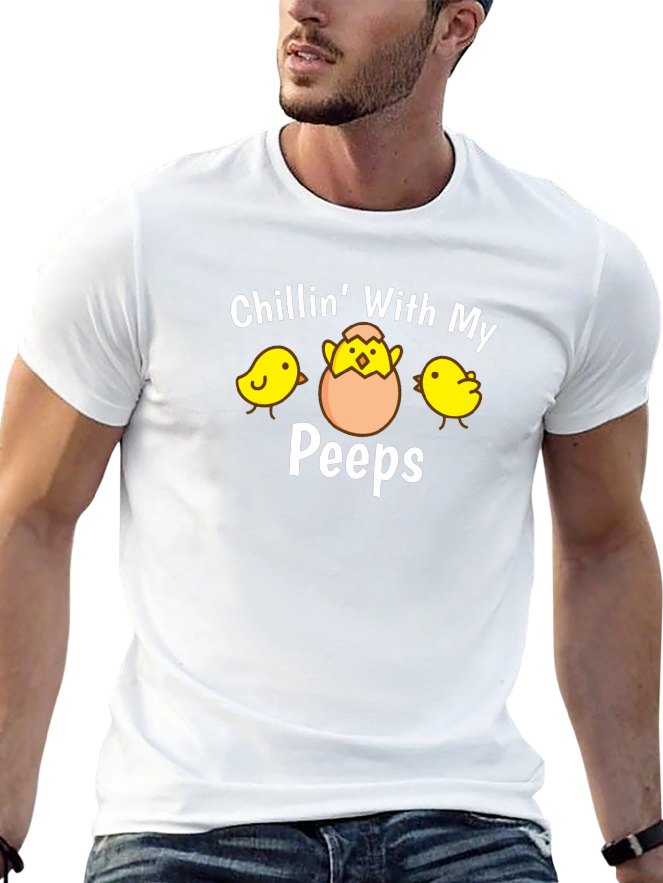 Chillin With My Peeps Easter T-Shirt