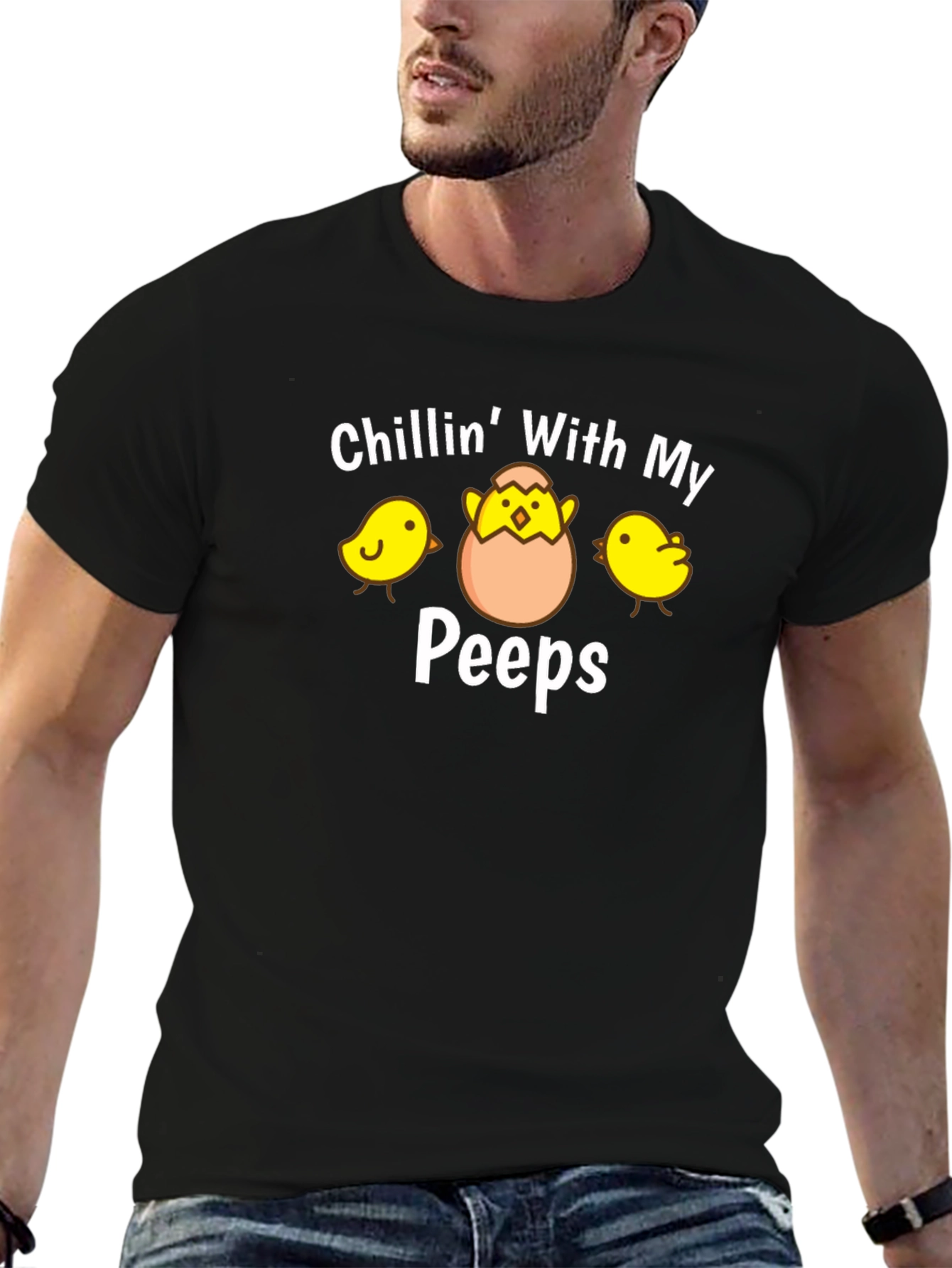 Chillin With My Peeps Easter T-Shirt