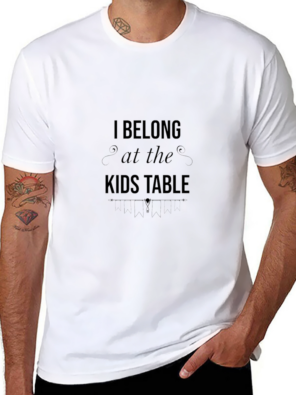 I Belong at the Kids Table T-Shirt