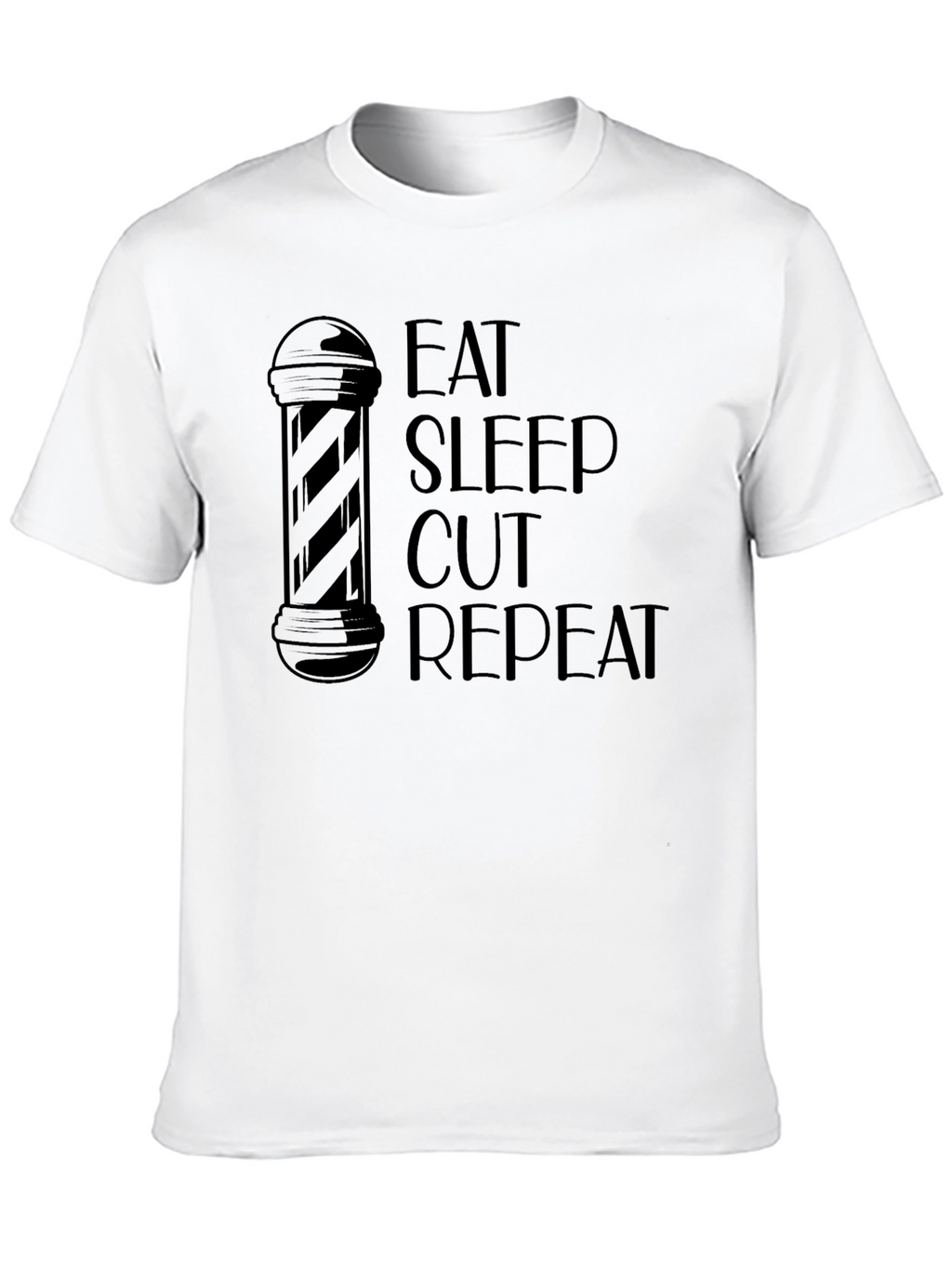 Eat Sleep Cut Repeat Barber T-Shirt