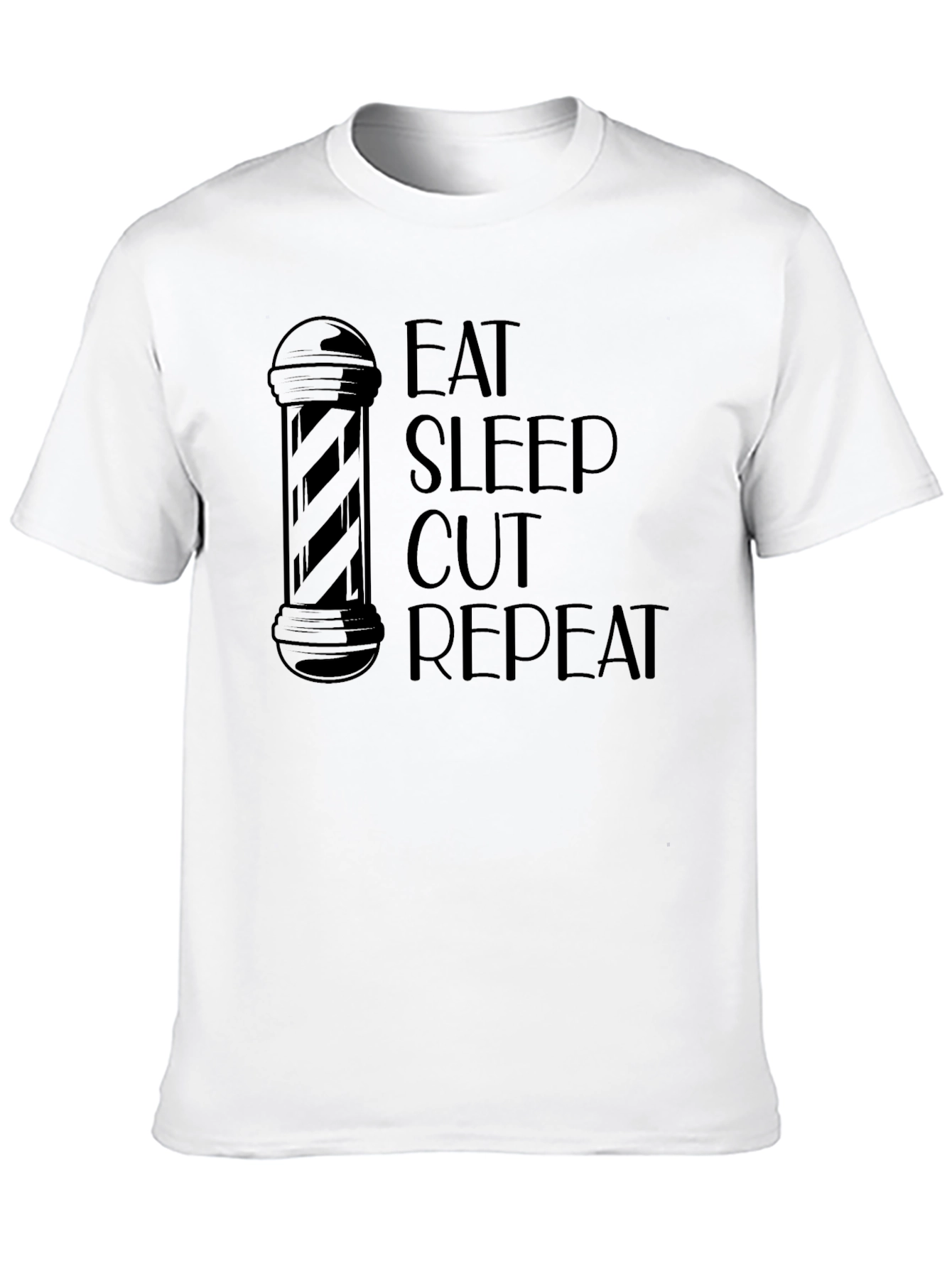 Eat Sleep Cut Repeat Barber T-Shirt
