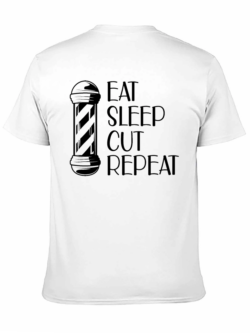 Eat Sleep Cut Repeat Barber T-Shirt
