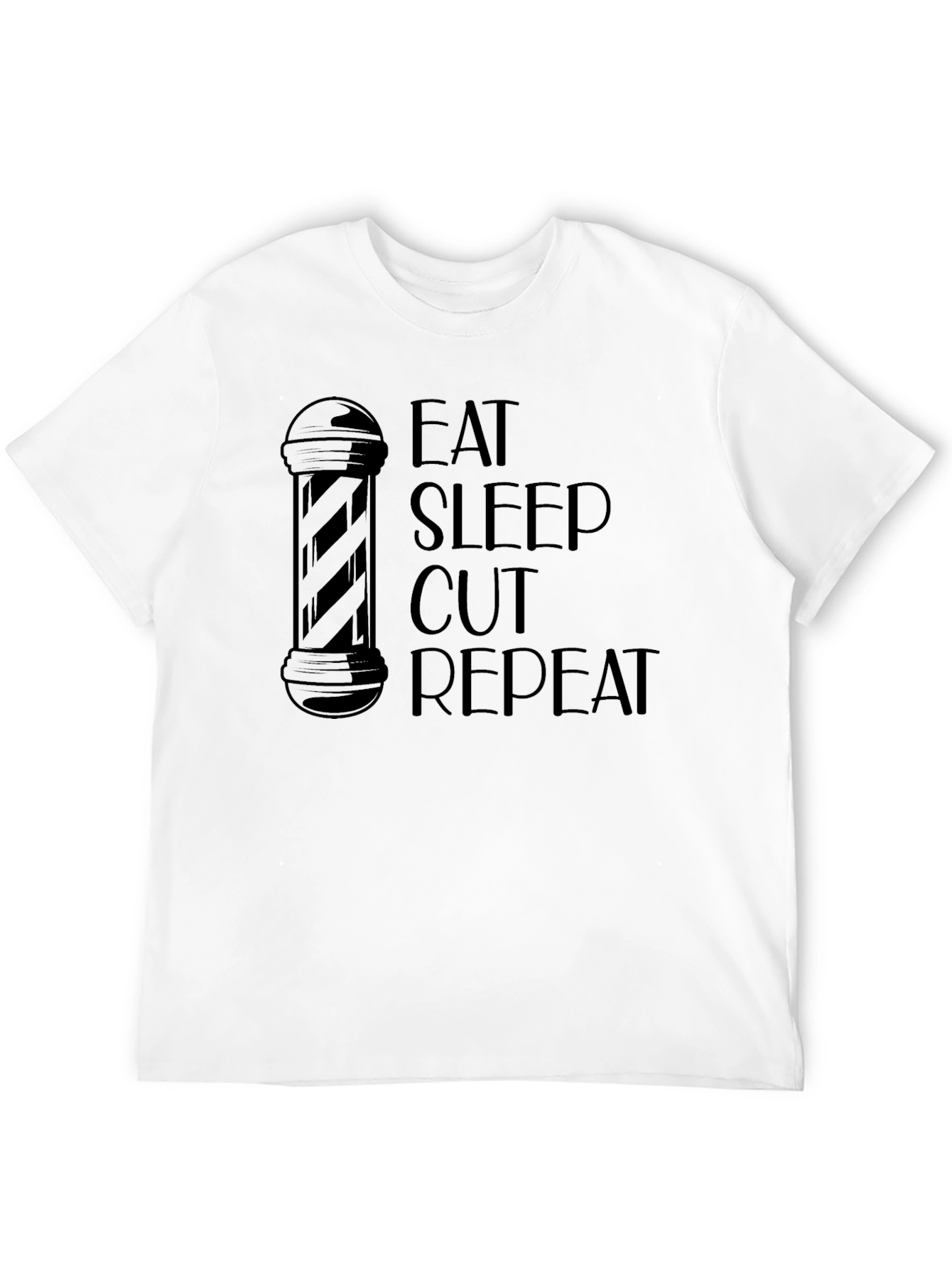 Eat Sleep Cut Repeat Barber T-Shirt