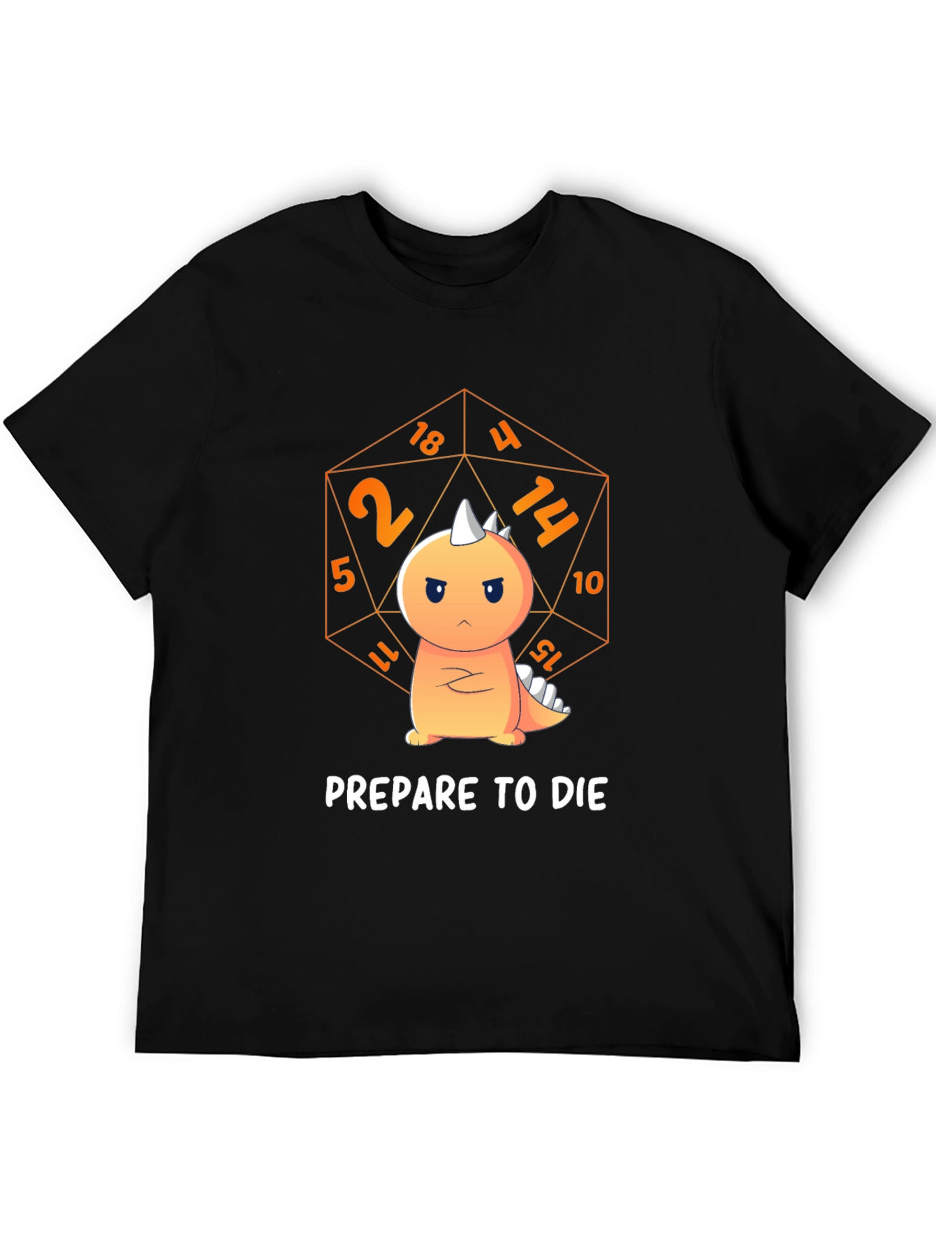 Prepare to Die Dinosaur T-Shirt - D&D Inspired