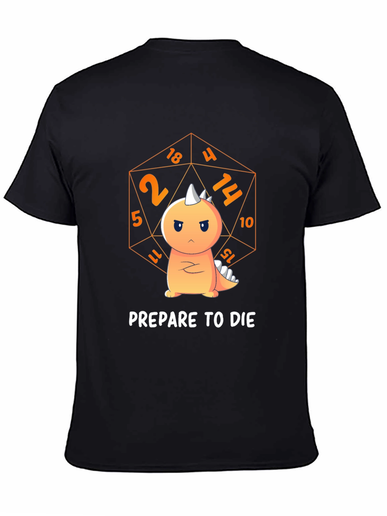 Prepare to Die Dinosaur T-Shirt - D&D Inspired