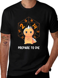 Prepare to Die Dinosaur T-Shirt - D&D Inspired