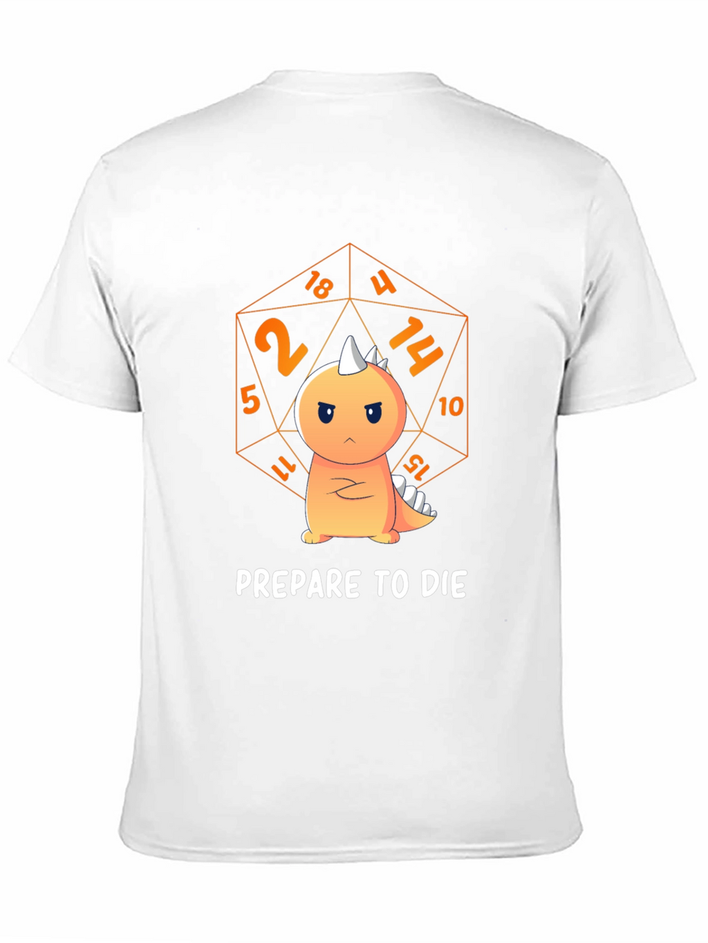 Prepare to Die Dinosaur T-Shirt - D&D Inspired
