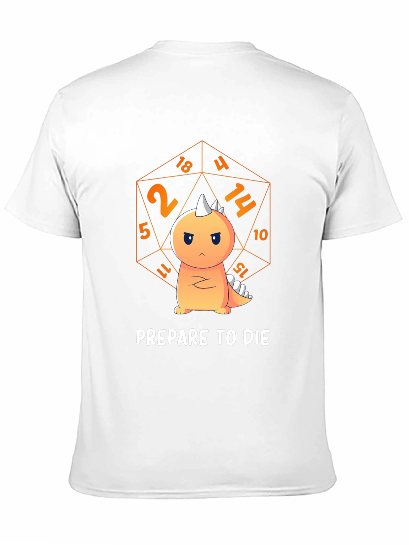 Prepare to Die Dinosaur T-Shirt - D&D Inspired