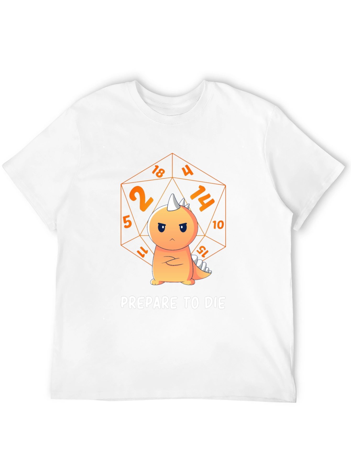 Prepare to Die Dinosaur T-Shirt - D&D Inspired