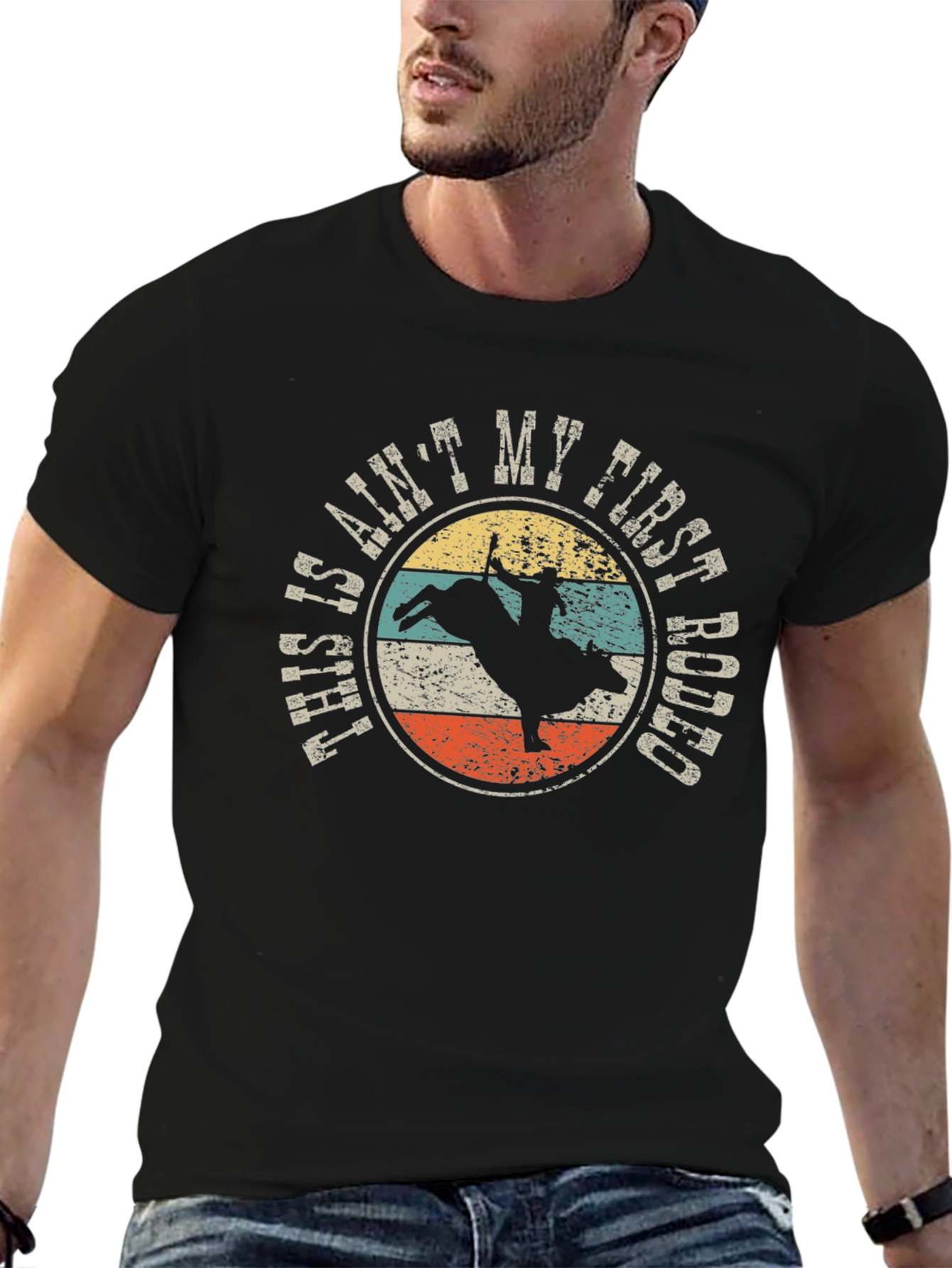This Aint My First Rodeo Black T-Shirt