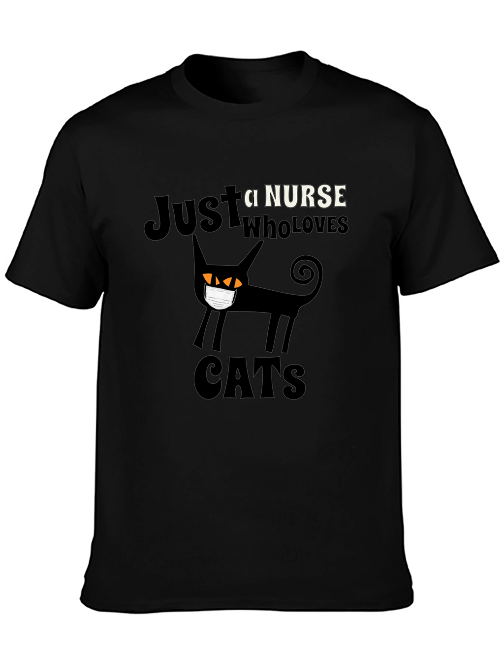 Just a Nurse Who Loves Cats T-Shirt
