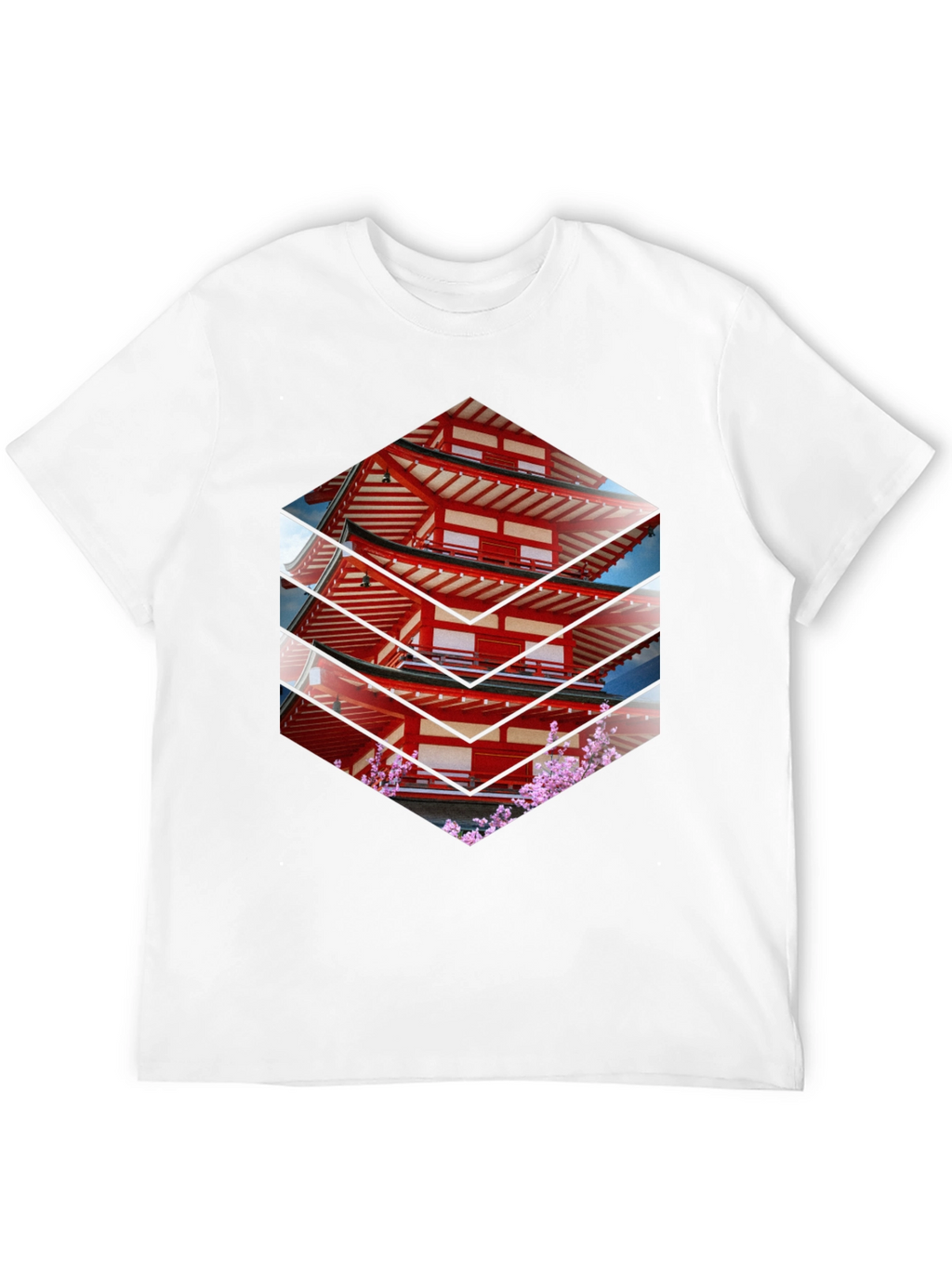 Japanese Pagoda T-Shirt - Unique Graphic Tee