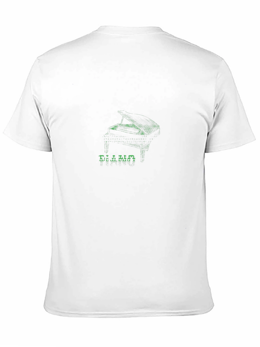 Piano Graphic Black T-Shirt