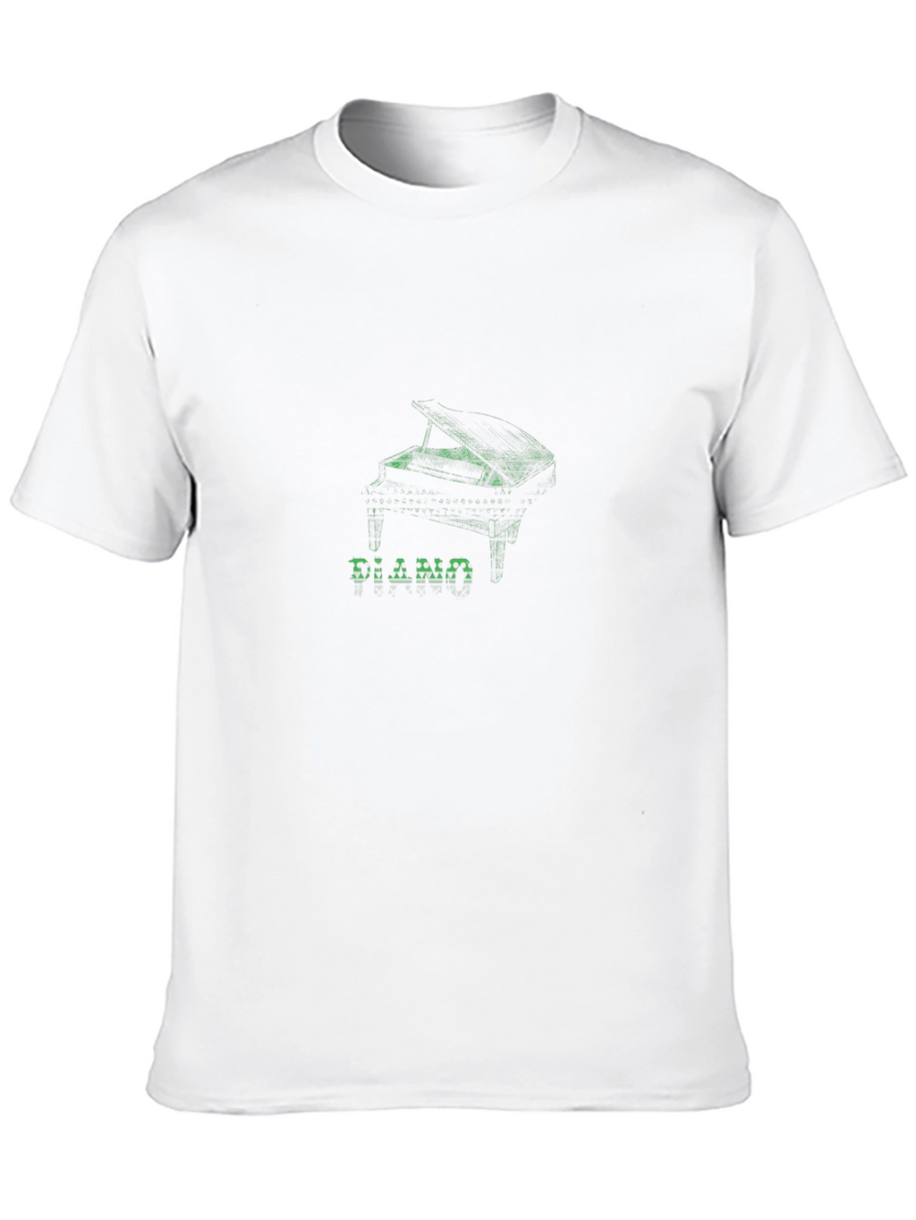 Piano Graphic Black T-Shirt