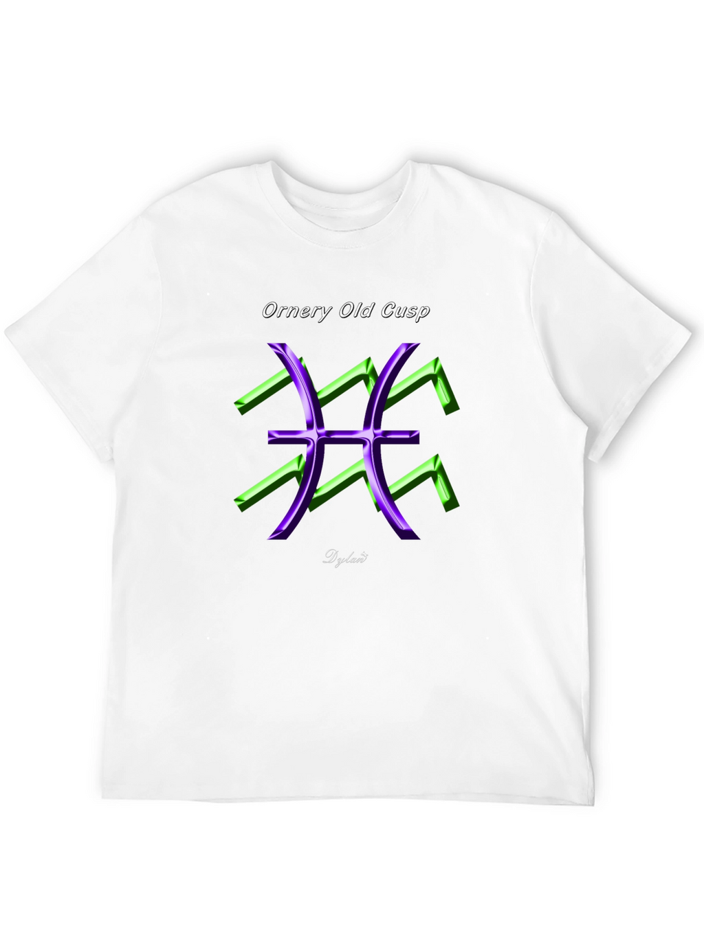 Ornery Old Cusp Pisces Zodiac T-Shirt