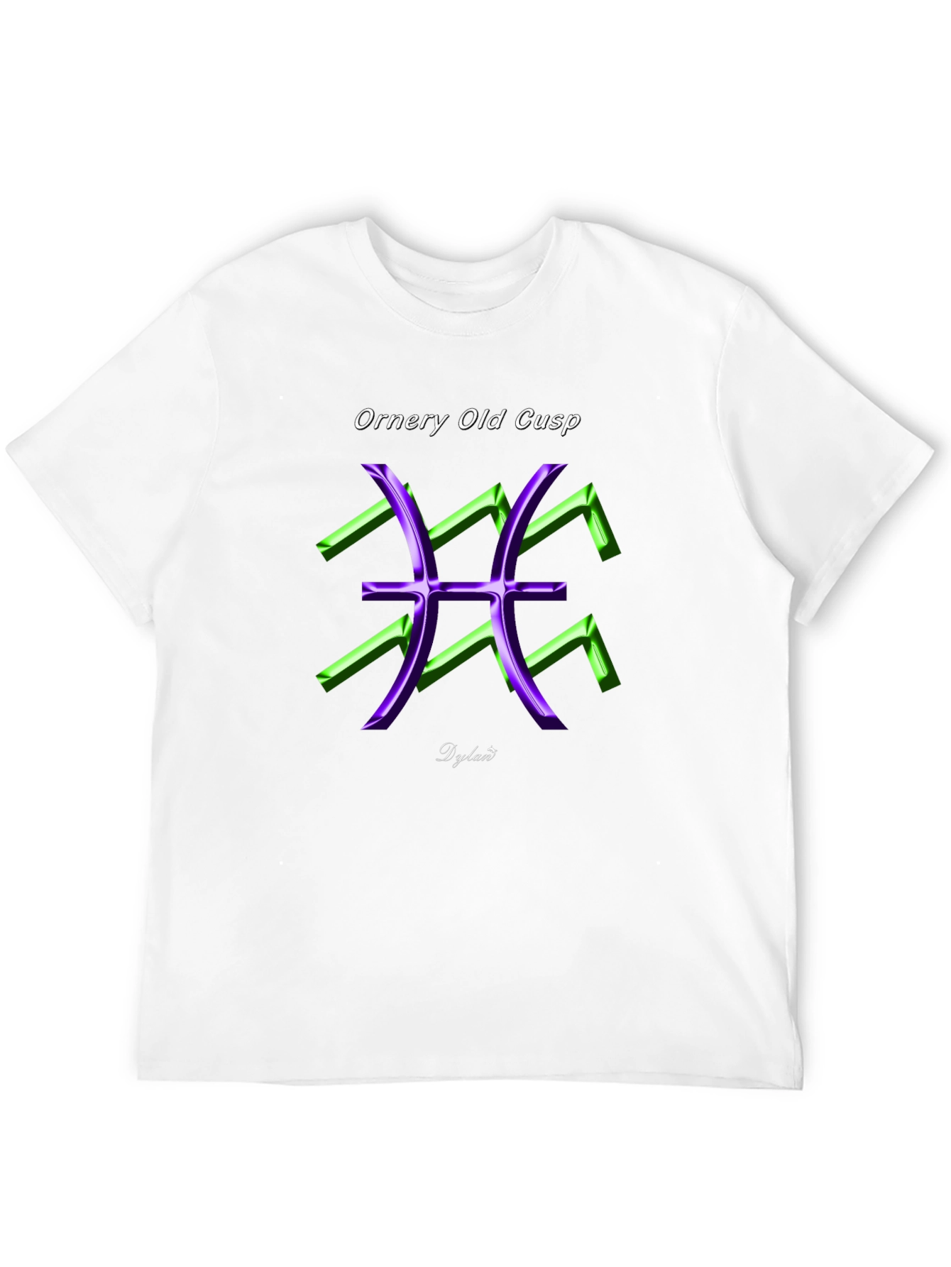 Ornery Old Cusp Pisces Zodiac T-Shirt