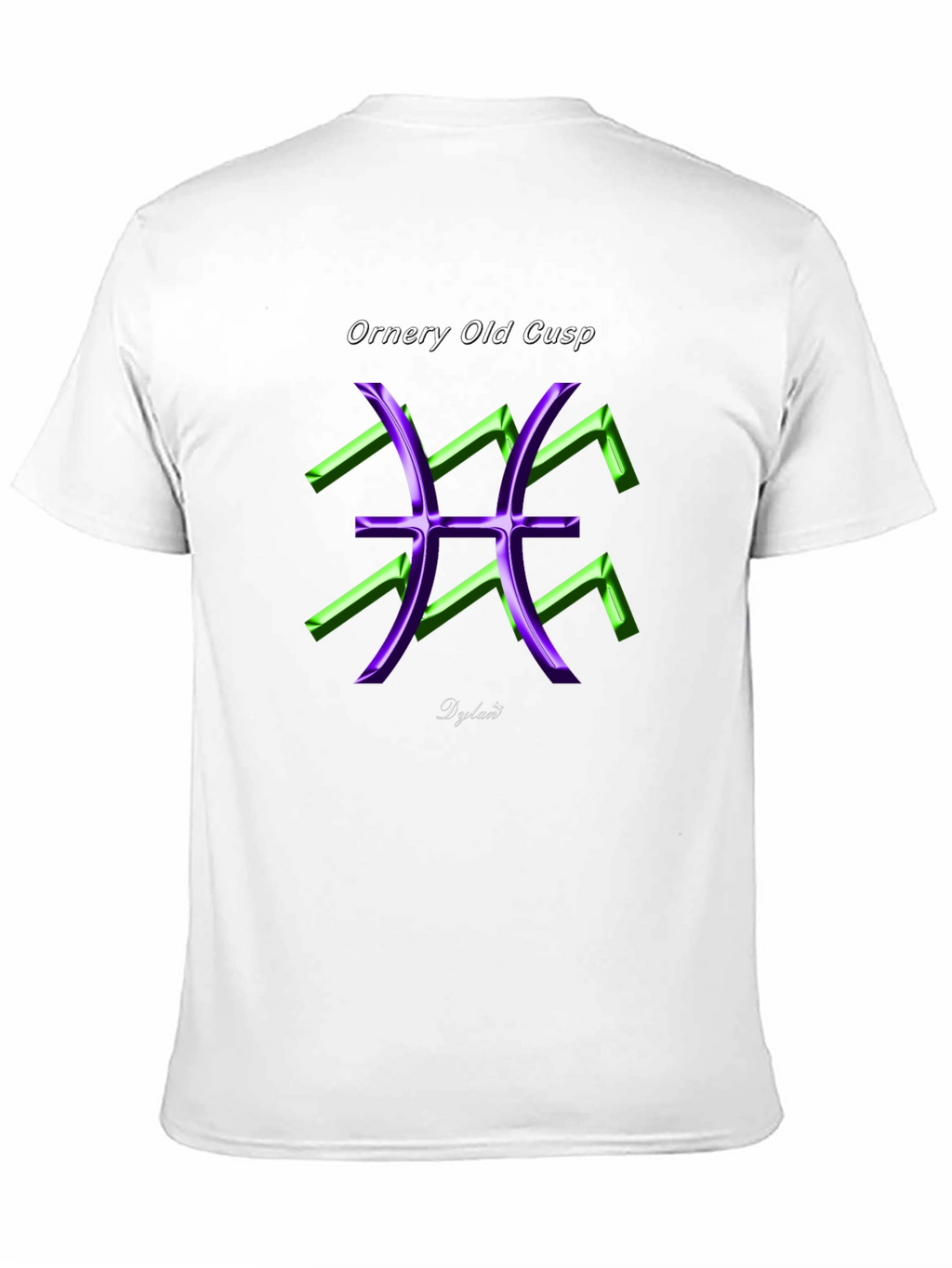 Ornery Old Cusp Pisces Zodiac T-Shirt