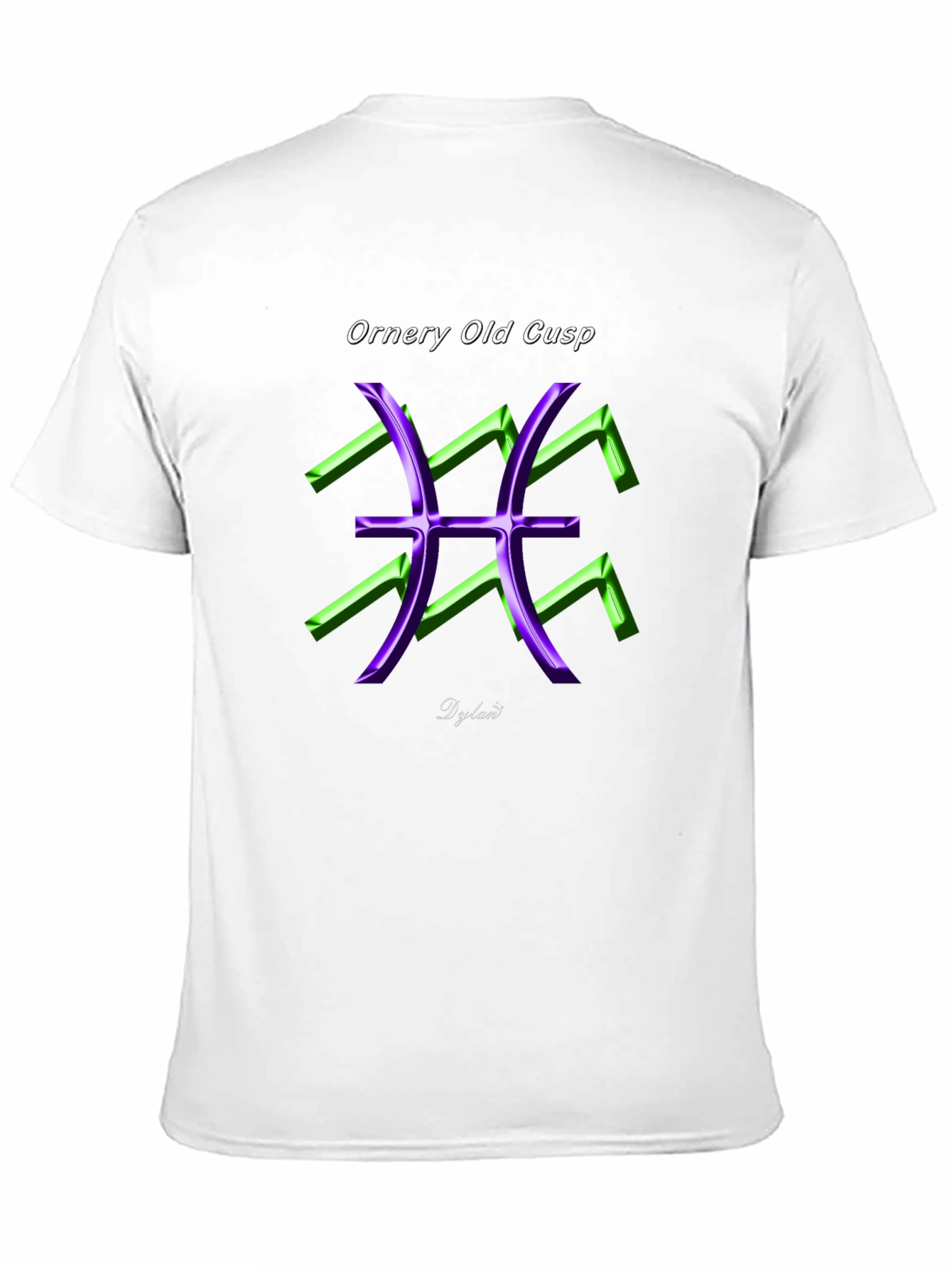 Ornery Old Cusp Pisces Zodiac T-Shirt