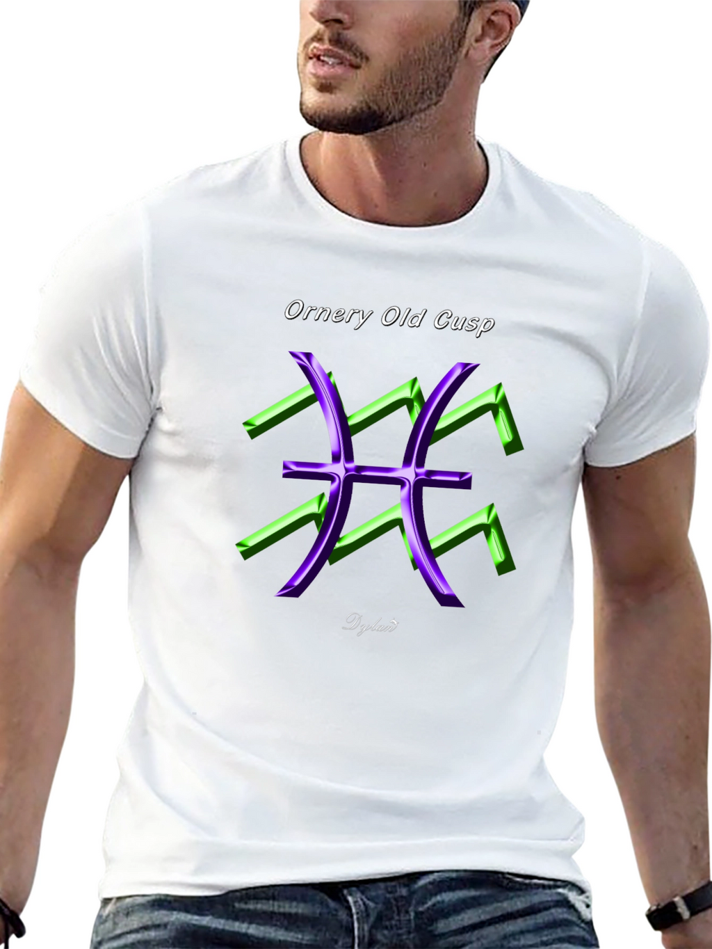 Ornery Old Cusp Pisces Zodiac T-Shirt