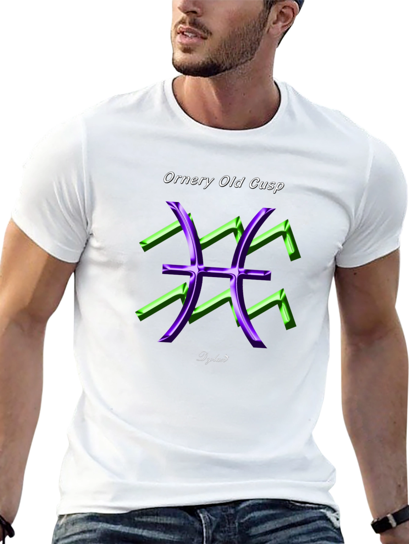 Ornery Old Cusp Pisces Zodiac T-Shirt