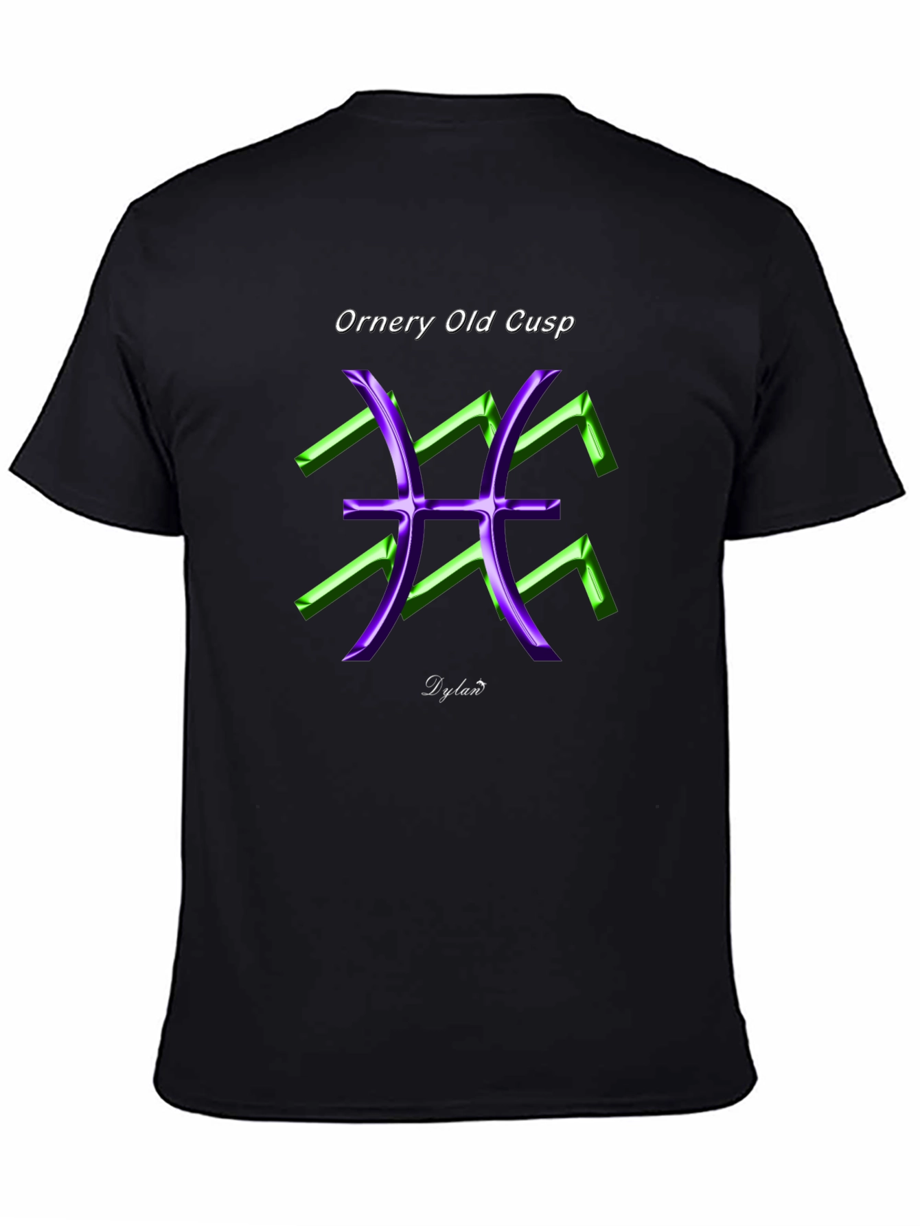 Ornery Old Cusp Pisces Zodiac T-Shirt