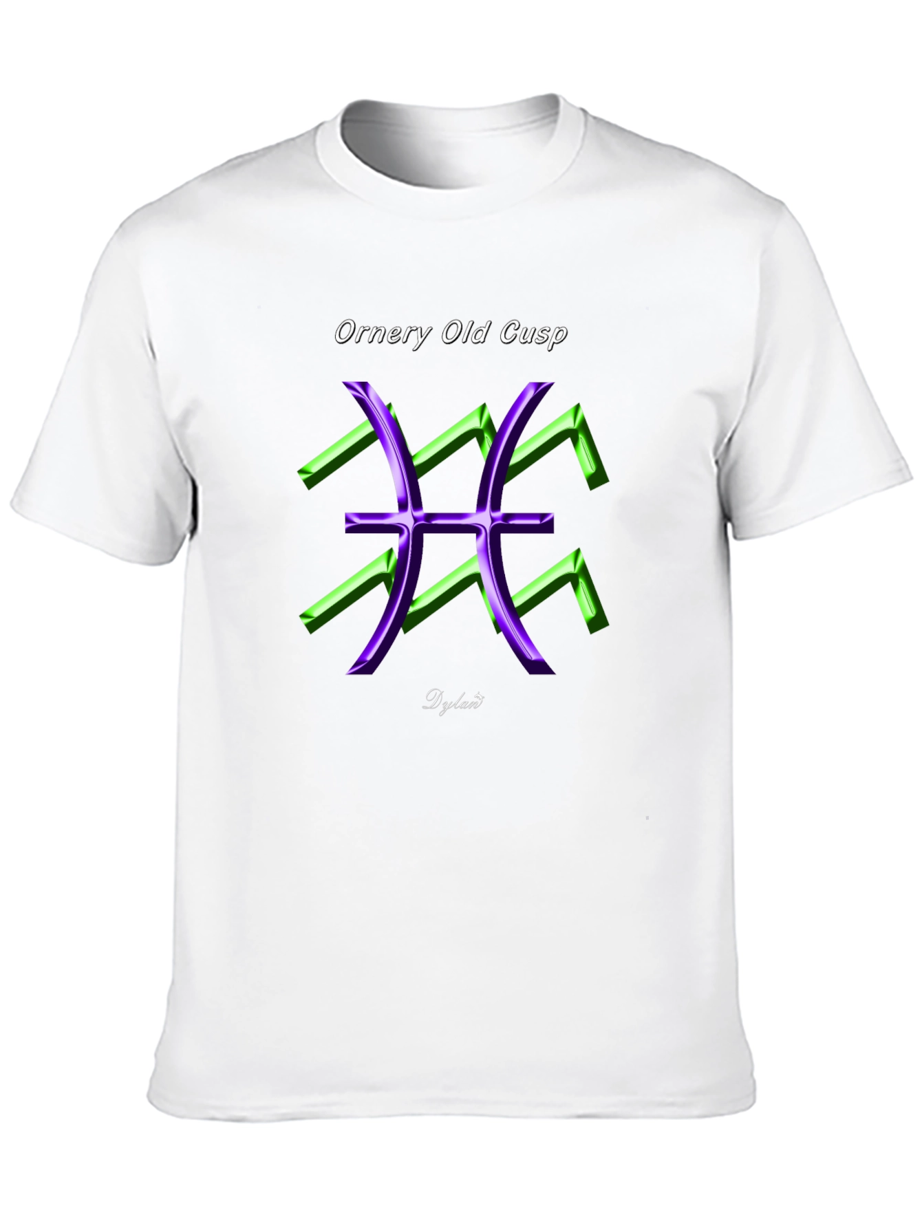 Ornery Old Cusp Pisces Zodiac T-Shirt
