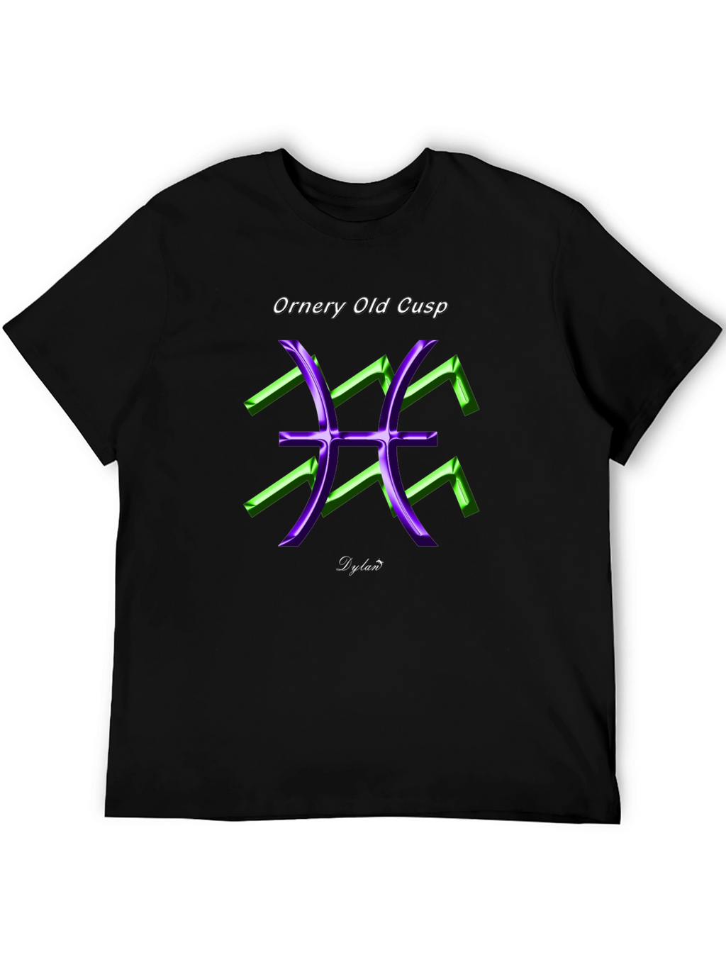 Ornery Old Cusp Pisces Zodiac T-Shirt
