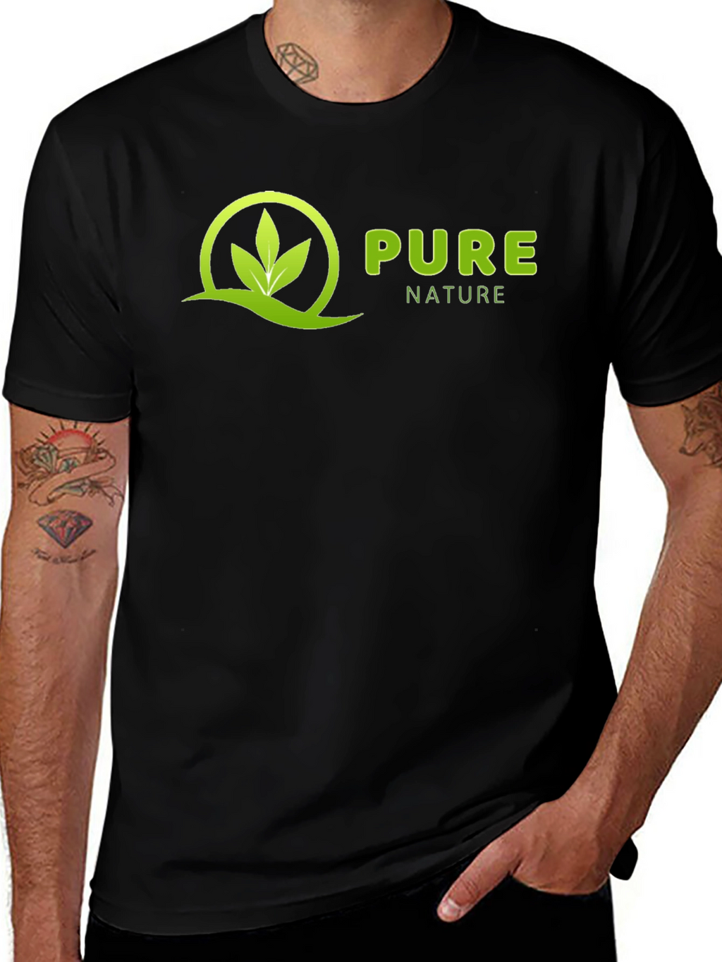 Pure Nature Graphic T-Shirt - Eco Friendly