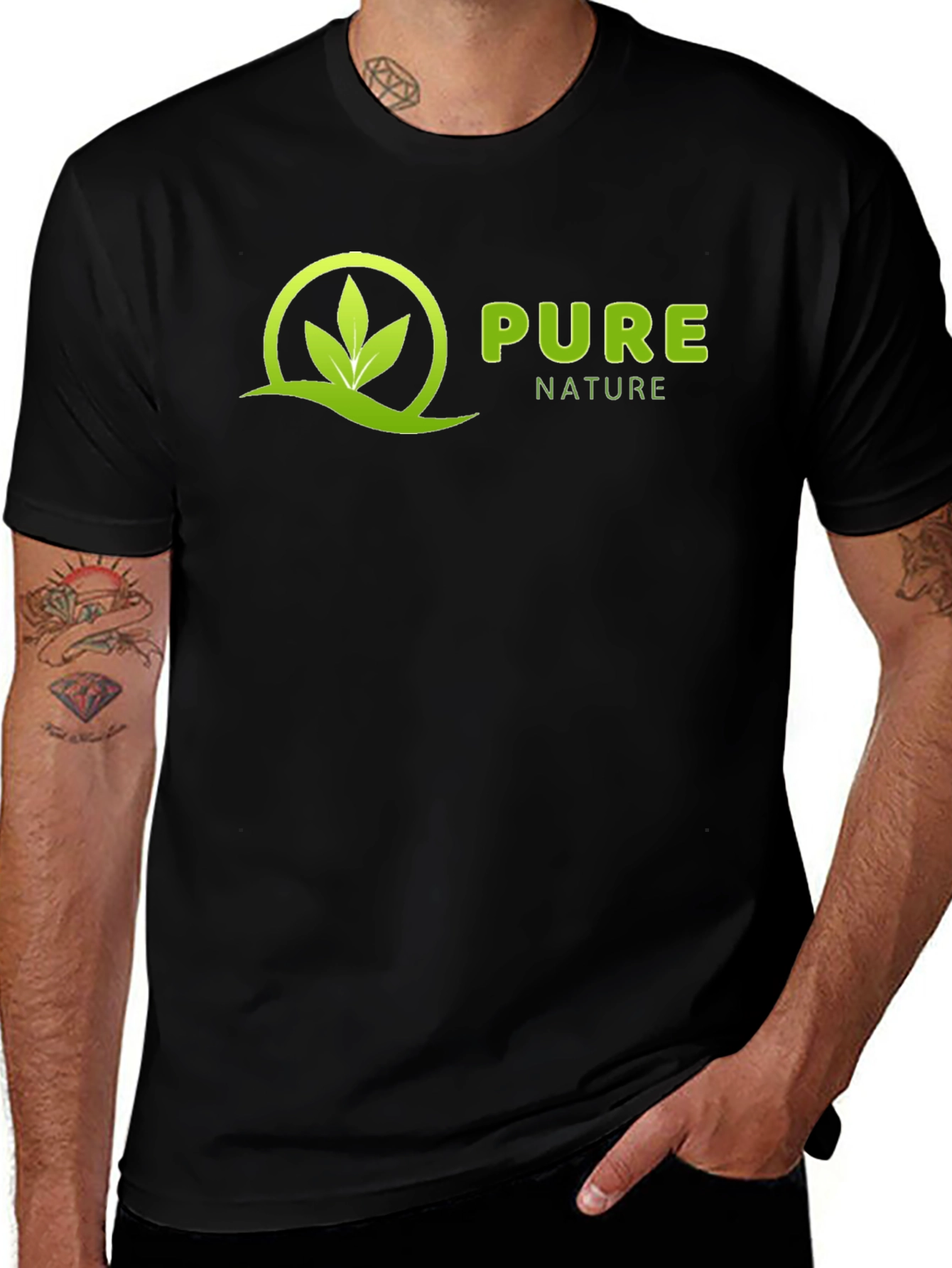 Pure Nature Graphic T-Shirt - Eco Friendly