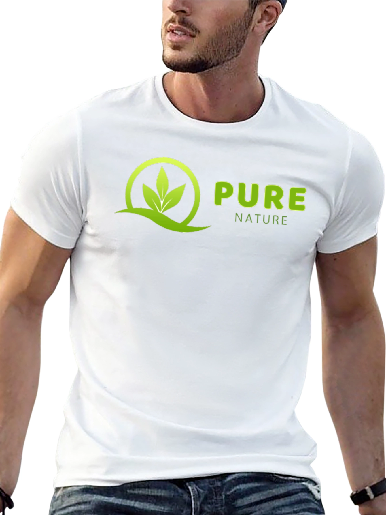 Pure Nature Graphic T-Shirt - Eco Friendly