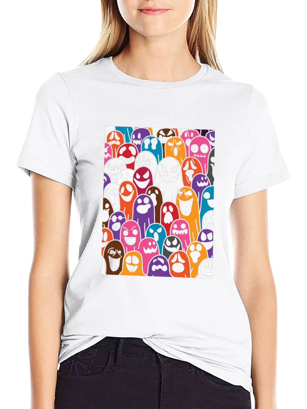 Spooky Season Ghost T-Shirt