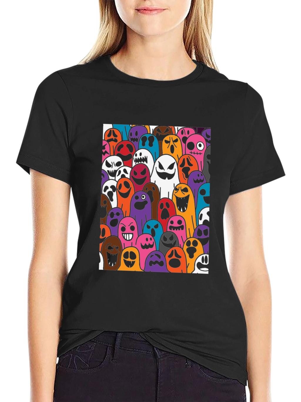 Spooky Season Ghost T-Shirt