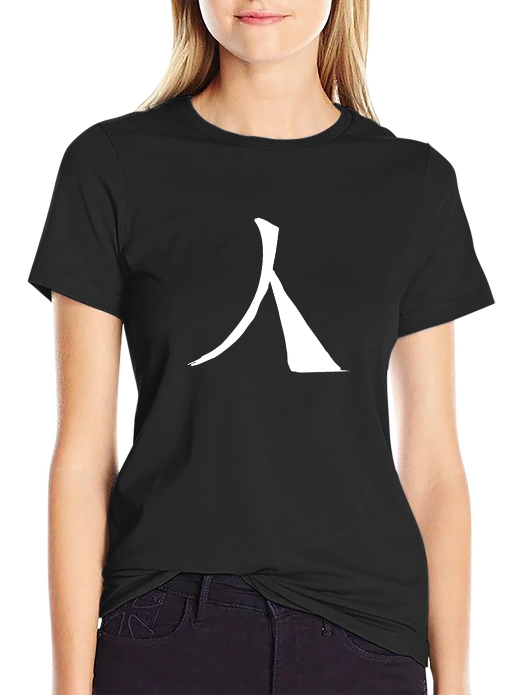Minimalist Kanji Black T-Shirt