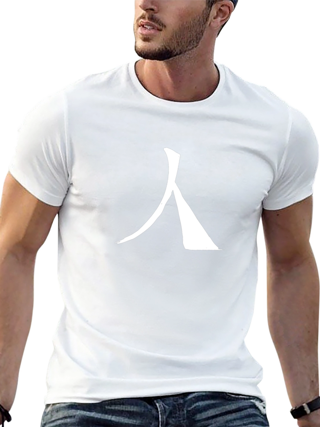 Minimalist Kanji Black T-Shirt