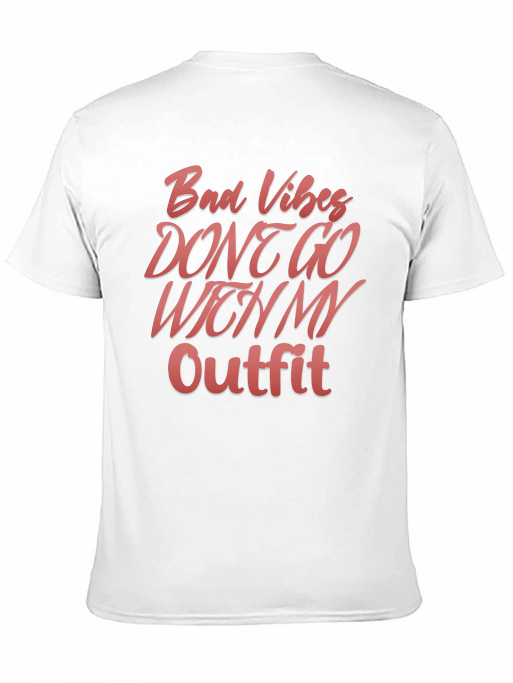 Bad Vibes Outfit T-Shirt - Stylish Graphic Tee