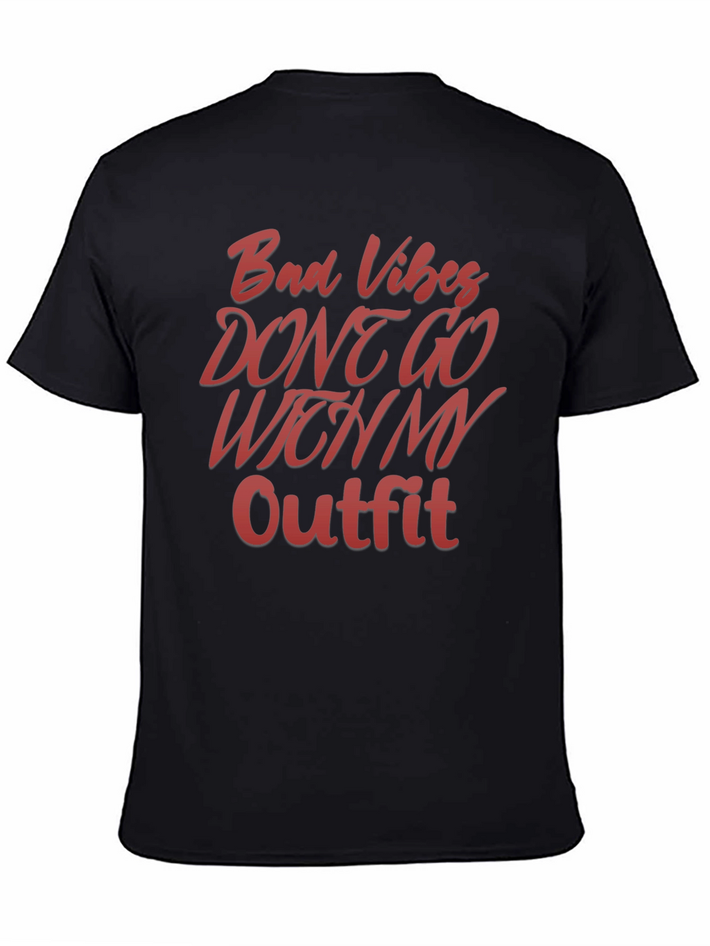 Bad Vibes Outfit T-Shirt - Stylish Graphic Tee