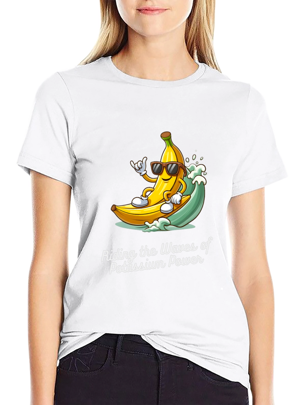 Riding the Waves Potassium Power T-Shirt
