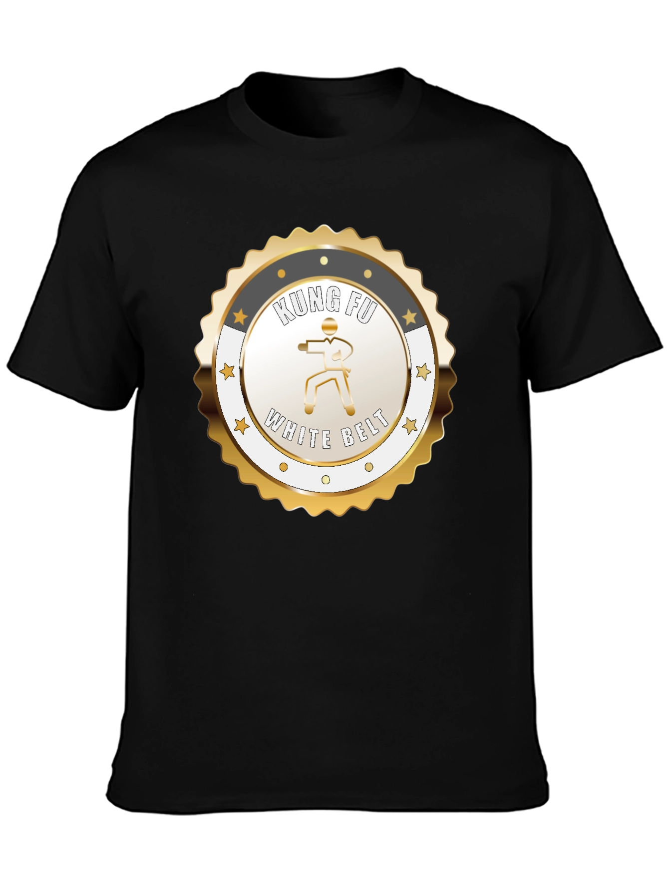 Kung Fu White Belt T-Shirt - Martial Arts Tee