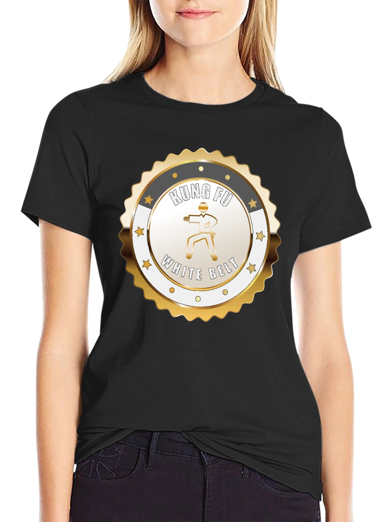 Kung Fu White Belt T-Shirt - Martial Arts Tee