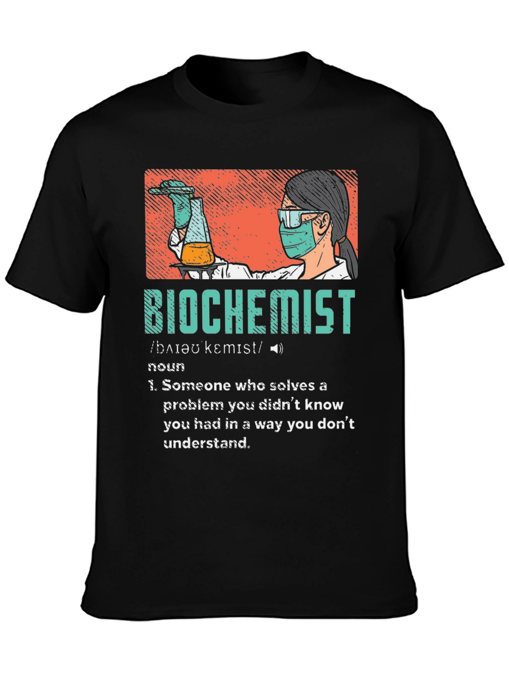 Biochemist Definition Graphic T-Shirt