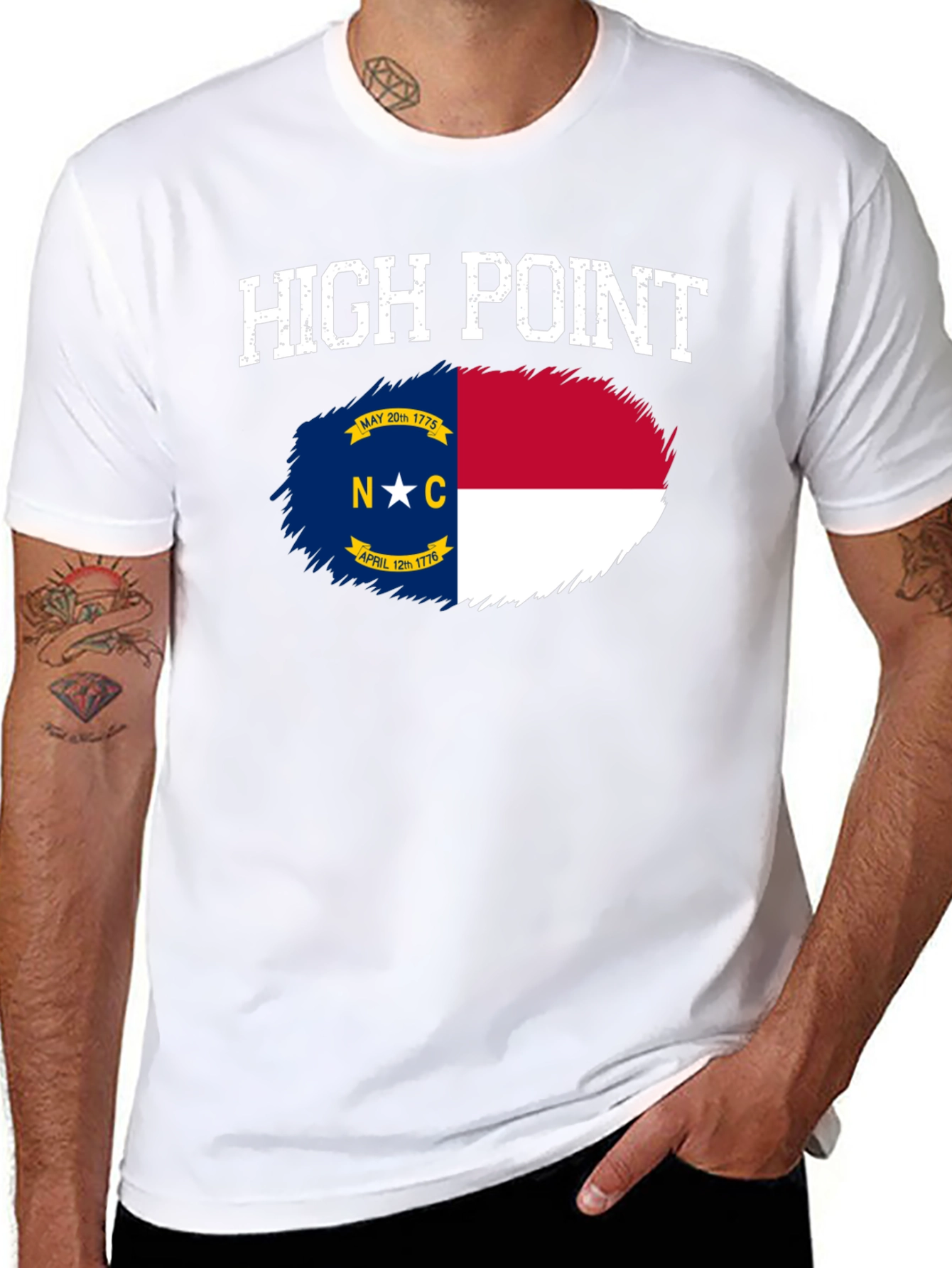 High Point North Carolina Flag T-Shirt