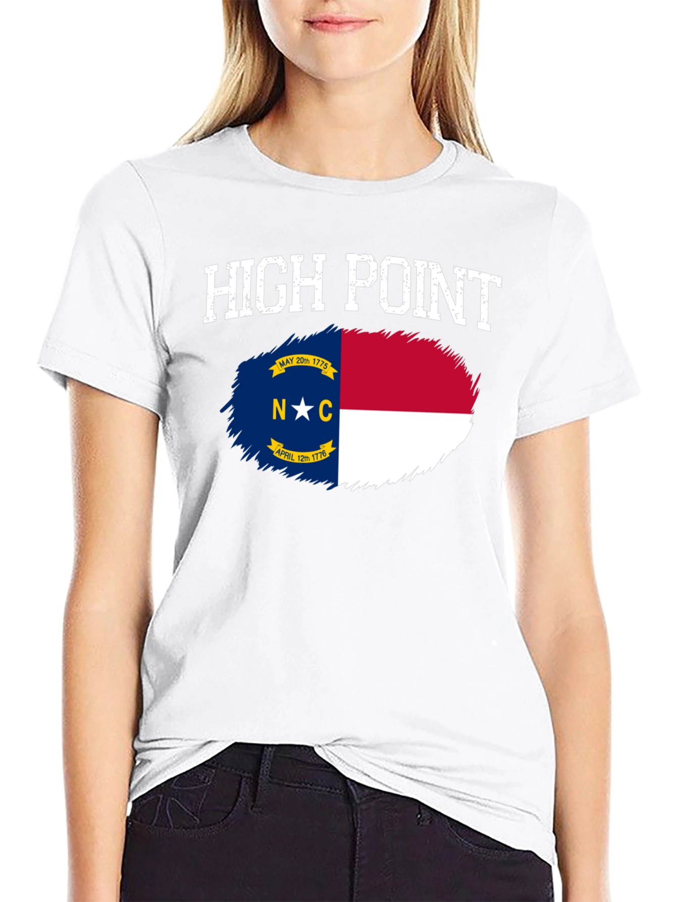 High Point North Carolina Flag T-Shirt