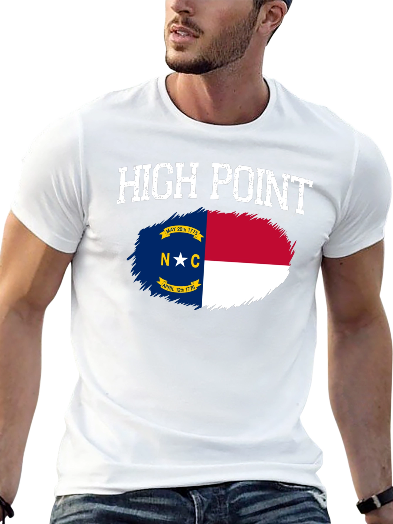 High Point North Carolina Flag T-Shirt