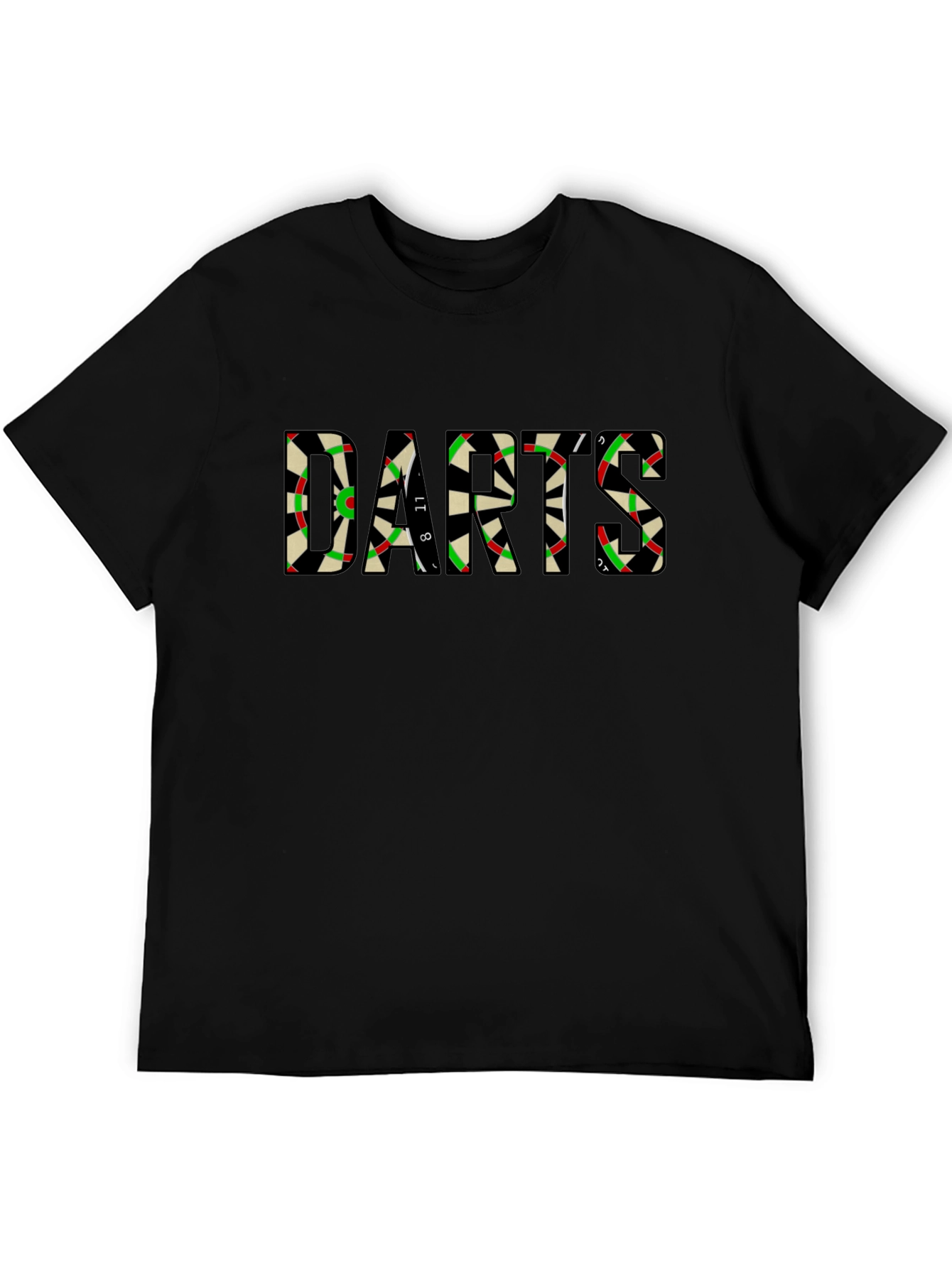Darts Graphic Tee - Unique Dartboard Design