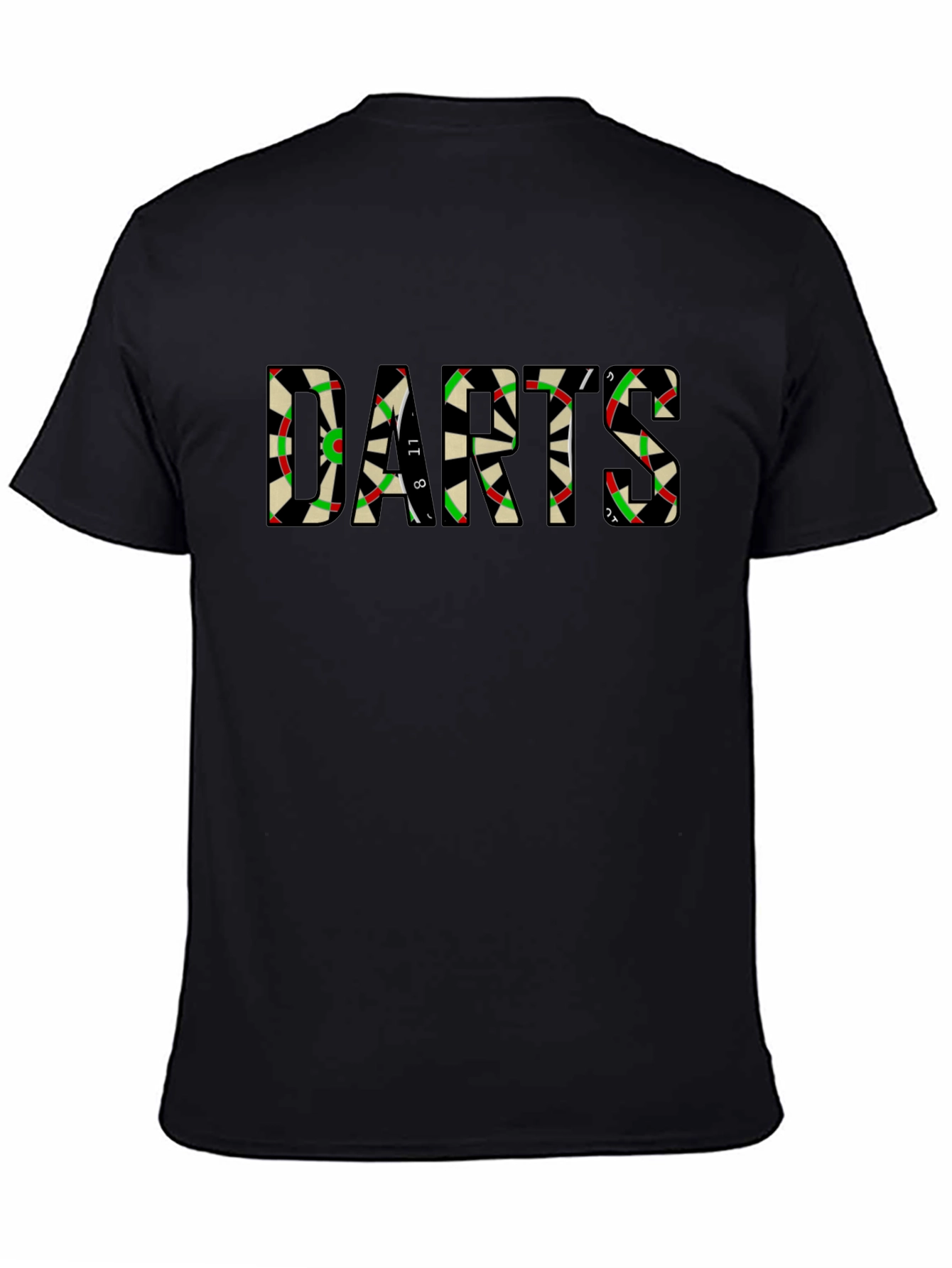 Darts Graphic Tee - Unique Dartboard Design